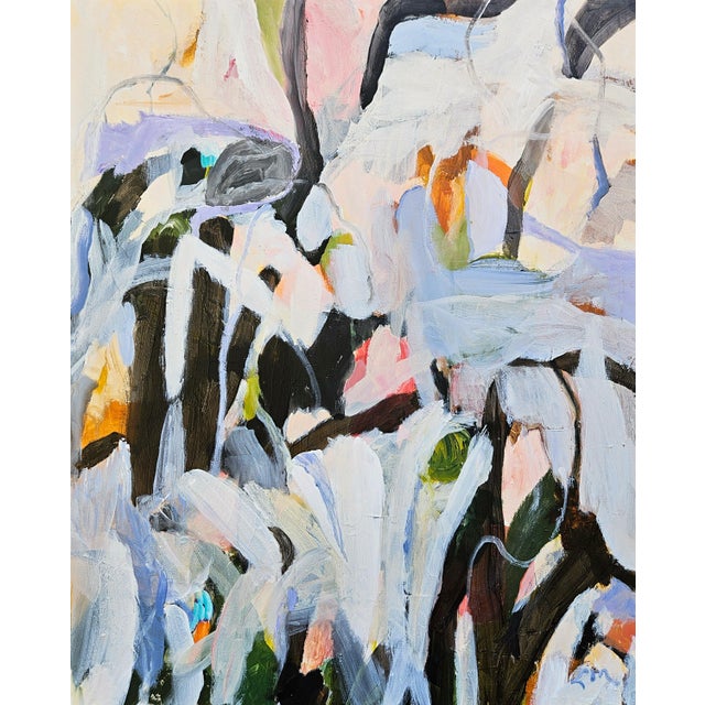 "Somewhere Under the Rainbow" is a colorful abstract painting that captures the beauty of the natural world. The artist's...