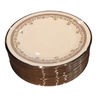Lenox Lace Point Dinner Plates For Sale