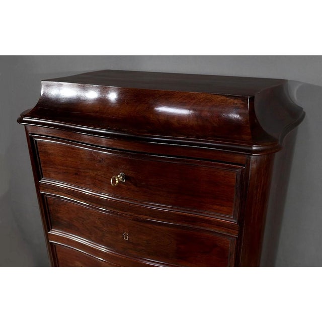 Brown Napoleon III Secretary in Wood For Sale - Image 8 of 18
