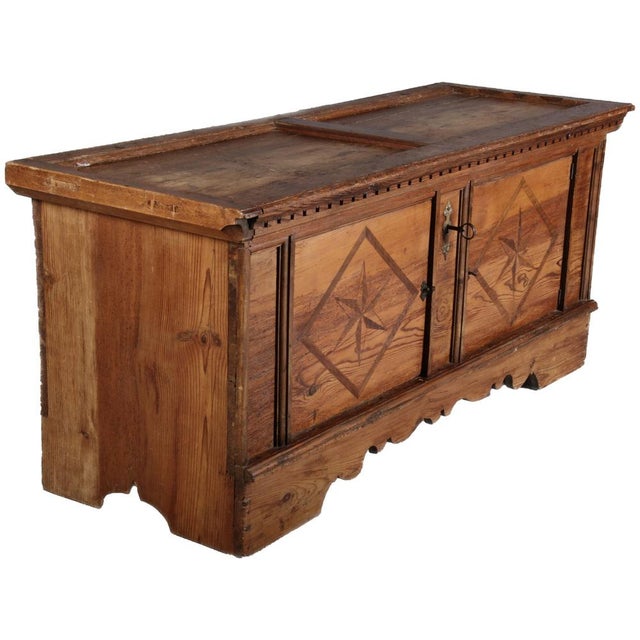 Age/age and origin/origin: The chest is probably around 1700 and the origin of Switzerland Mass/dimensions: Height/Height...