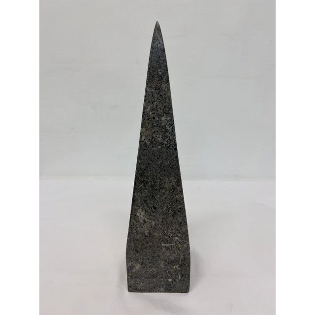 Tessellated Stone Obelisk For Sale In Miami - Image 6 of 13