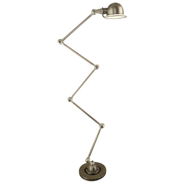 Vintage Five-Armed Floor Lamp by Jean Louise Domecq for Jielde, France, 1950s For Sale