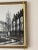 Black Gaston Pierre Original Oil on Canvas Paris Cityscape Painting Framed 41" X 41" Mint Condition Mid 20th Century For Sale - Image 8 of 11