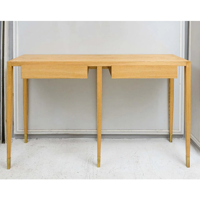 Italian Console on Tapered Legs Attributed to Gio Ponti For Sale - Image 10 of 10