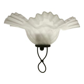 Rustic Wall Sconce, 1980s For Sale