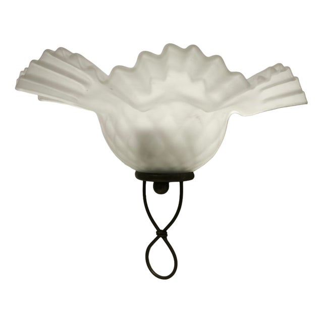 Rustic Wall Sconce, 1980s For Sale