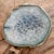 Large Blue Agate Geode Slice 11” Natural Crystal Slab Gold Edge For Sale - Image 12 of 12