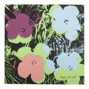 1986 Carnegie Museum of Art Andy Warhol Flowers Ii.64 Limited Edition Lithograph