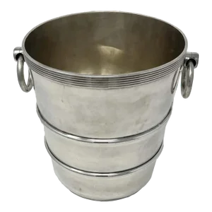 1912 Silverplated Champagne Bucket From the Frisco Railway