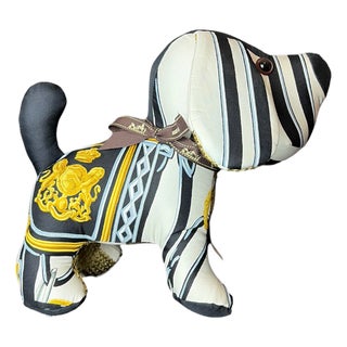 Hermes Brides De Gala Vintage Silk Scarf Loyal Puppy For Sale