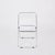 Italian Clear Acrylic Chrome Frame Plia Chairs by Giancarlo Piretti for Castelli, 1990s, Set of 8 For Sale - Image 15 of 18