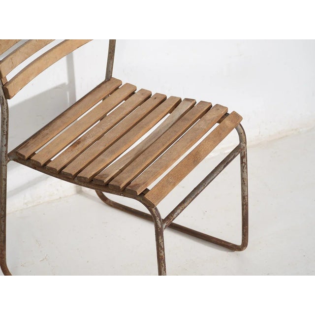 Vintage Garden Chairs, 1920, Set of 4 For Sale - Image 11 of 12
