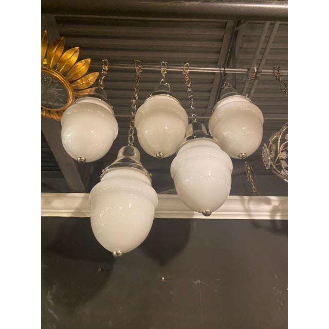 1930 S Opaline Glass Light Fixtures Chairish