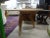 1960s French Modern Elm and Iron Center Table For Sale - Image 9 of 13