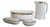 Belgian Toilet Set Nimy with Gilded Decor, Set of 4 For Sale