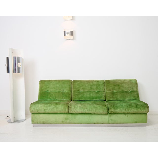 Salon Modular Sofas attributed to Jacques Charpentier for Roche Bobois, 1970s, Set of 2 For Sale - Image 3 of 14