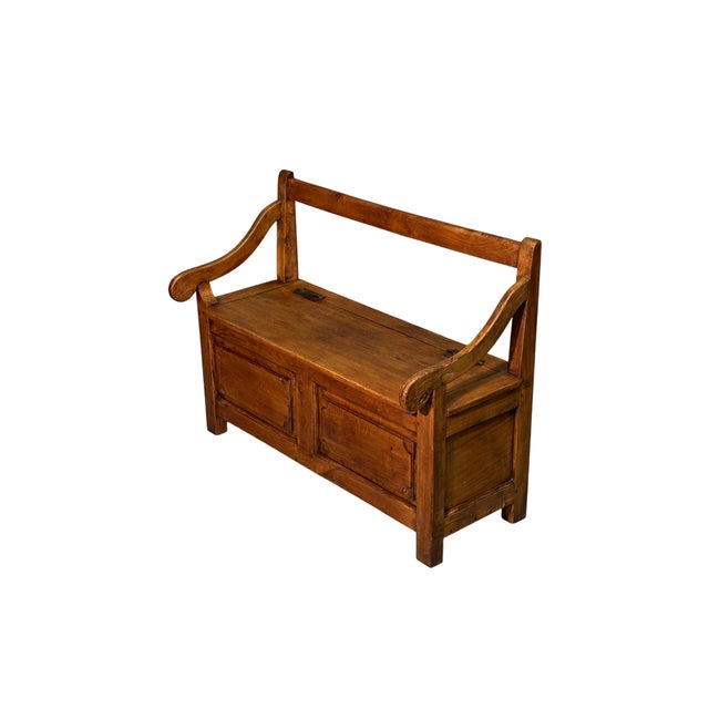 Antique Chest in Chestnut, 1800 For Sale - Image 5 of 5