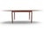 Danish Modern Draw Leaf Teak Dining Table For Sale In San Francisco - Image 6 of 10