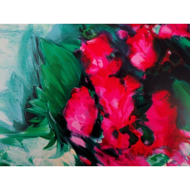 Claude Hemeret, The Rose Greenhouse, Lithograph For Sale - Image 4 of 7