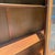 Mid 20th Century Walnut Hutch China Cabinet With Rosewood Pulls in Style of Kent Coffey Perspecta For Sale - Image 11 of 11
