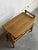 Mid 20th Century Vintage Danish Oak Side Table / Magazine Rack With Cane Storage For Sale - Image 5 of 9