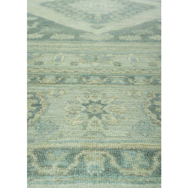 Turkish Turkish Oushak Antique Look Rug 8'7" x 10'10" #20048 For Sale - Image 3 of 8