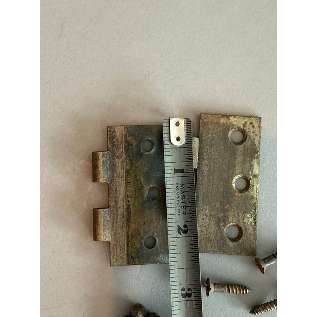 Antique Arts + Crafts Mission 1913 Leaded Glass Fireplace Cabinet Ash Wood Doors - Set of 4 For Sale - Image 12 of 14