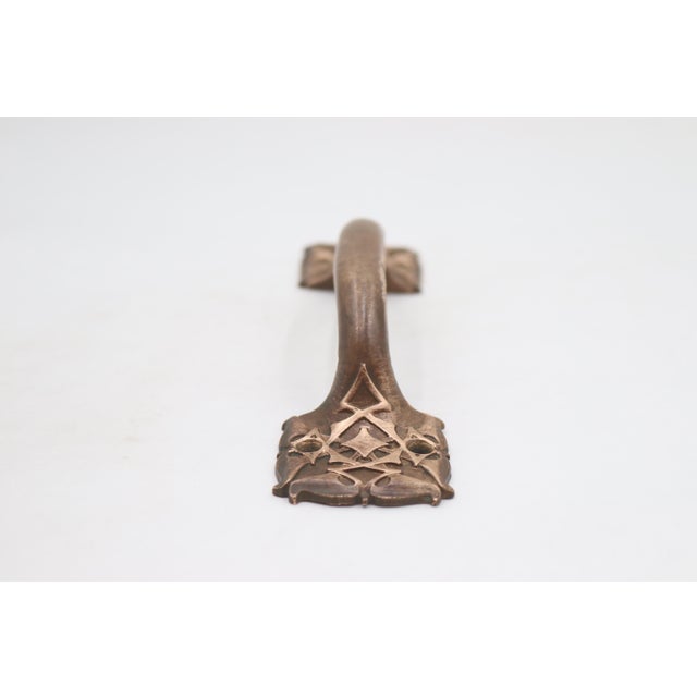 Pair of Gothic Bronze Bridge Window Lift Handles For Sale - Image 4 of 7