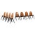 Swedish Knockdown Dining Chairs by Yngve Ekström, Set of 8 For Sale - Image 9 of 9