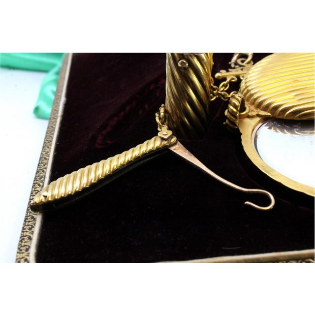 Metal 18K Gold Utensils, 1800s For Sale - Image 7 of 10