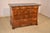 Wonderfully grained 19th century burl walnut Louis Philippe marble top commode from France. The top is made from lovely...