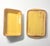 Terre E Provence Yellow & Green Earthenware Rectangle Butter Dish For Sale In Dallas - Image 6 of 7