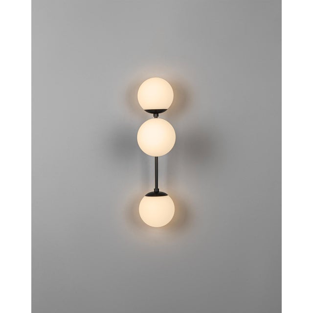 Armstrong Triple Sconce For Sale - Image 9 of 12