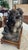 Vintage Foo Dogs Gray Marble Chinese Temple Lions 6” Tall For Sale In San Diego - Image 6 of 14