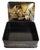 Japanese Antique Japanese Black Lacquered Chinoiserie Gilt Painted Jewelry Box For Sale - Image 3 of 16