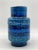 Rimini Blue Vase by Aldo Londi for Bitossi, Italy, 1970s For Sale - Image 9 of 9