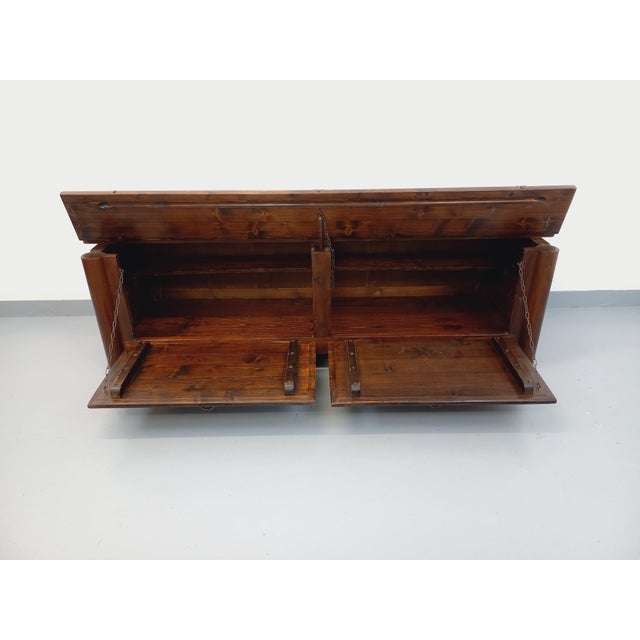 Vintage Brutalist Sideboard by Georges Robert, 1960s For Sale - Image 17 of 18
