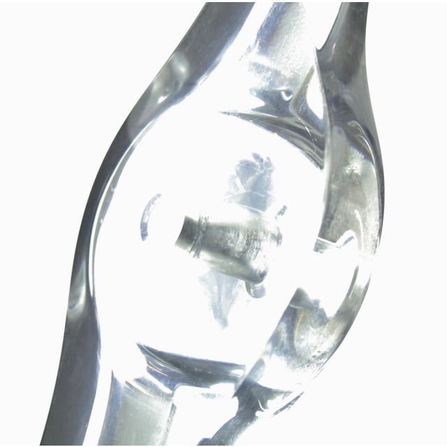 1970s Vintage Acrylic Lucite Organic Astrolite Sculpture by Ritts Company For Sale - Image 11 of 13