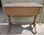 Victorian Late 19th Century Victorian Cottage Painted Walnut Sewing Table For Sale - Image 3 of 11