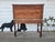 1960s Vintage Victorian Style Wood, Marble & Tiles Washstand. For Sale In Los Angeles - Image 6 of 18