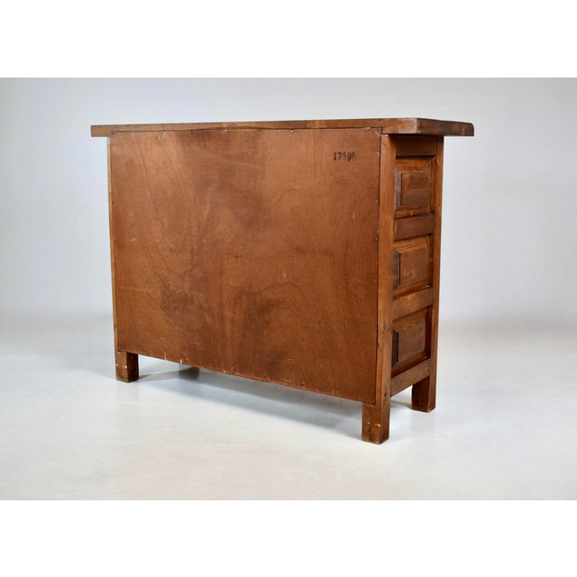 Spanish Baroque Style Tuscan Two Door Cabinet Console For Sale - Image 10 of 14