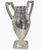 Glass Vintage Glass Trophy Urn Vase For Sale - Image 7 of 10