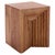 Amabu Accent Table in Walnut For Sale In Philadelphia - Image 6 of 8
