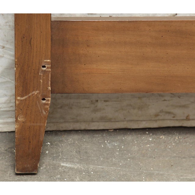 Mid-Century Modern Mid Century Twin Size Wood Headboard For Sale - Image 3 of 6