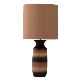 20th Century German Ceramic Table Lamp For Sale