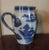 Early 19th Century Chinese Export Blue & White Porcelain Canton Scene Cider Jug or Pitcher For Sale In New York - Image 6 of 11