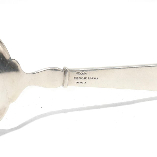 Antique Dominick & Haff Sterling Silver Serving Fork for Theodore B. Starr For Sale - Image 12 of 12