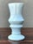 Vintage Speckled Blue Ceramic Vase For Sale - Image 12 of 18