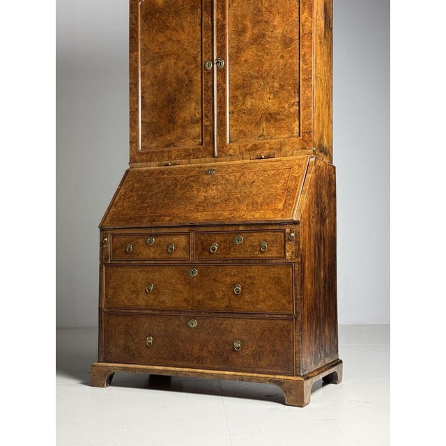 Bookcase in Burr Walnut For Sale - Image 11 of 18