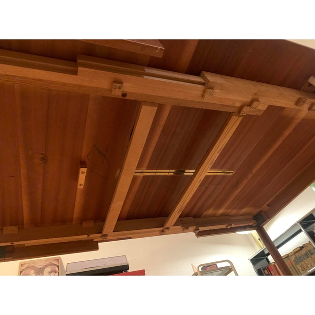 Danish Teak Extendable Table by Harry Rosengren Hansen for Brande Møbelindustri, 1960s For Sale - Image 15 of 17